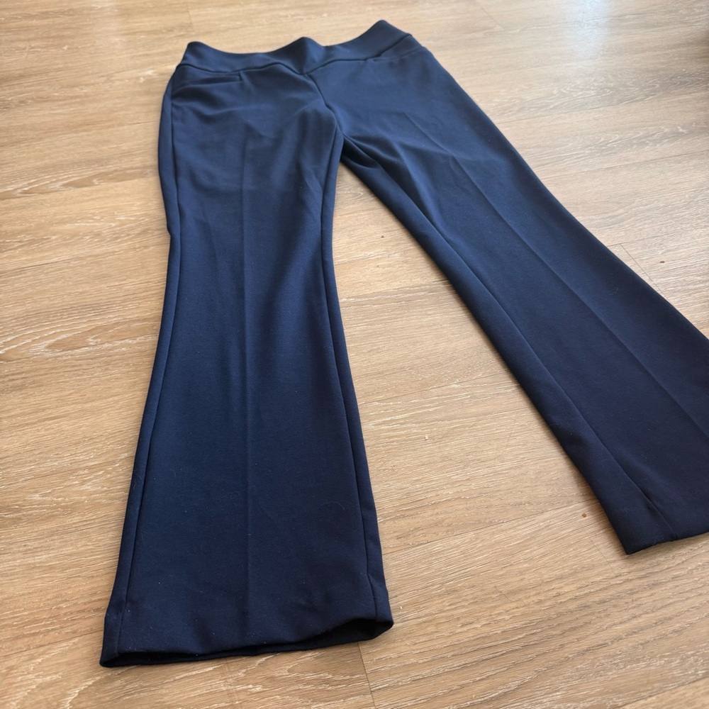 NY&C Women’s Dark Navy Bootcut Pants, Size M